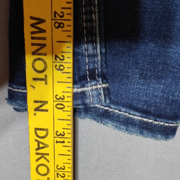 Silver Jeans Elyse women's size SZ14/L30 denim blue colour straight leg - Picture 12 of 14